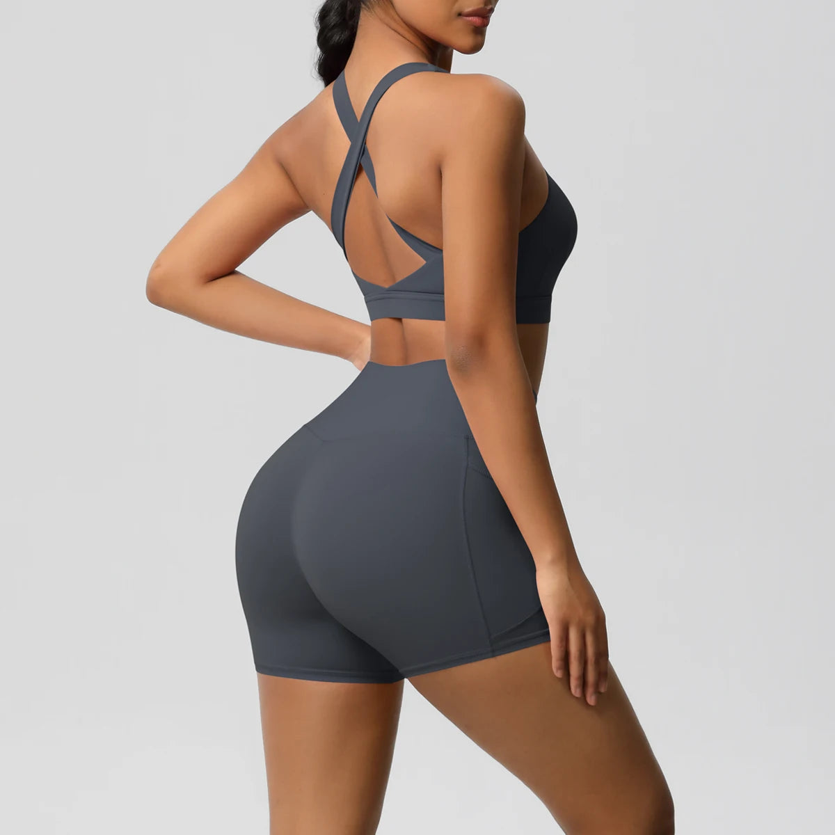 2PCS Sportswear With Pockets Yoga Set