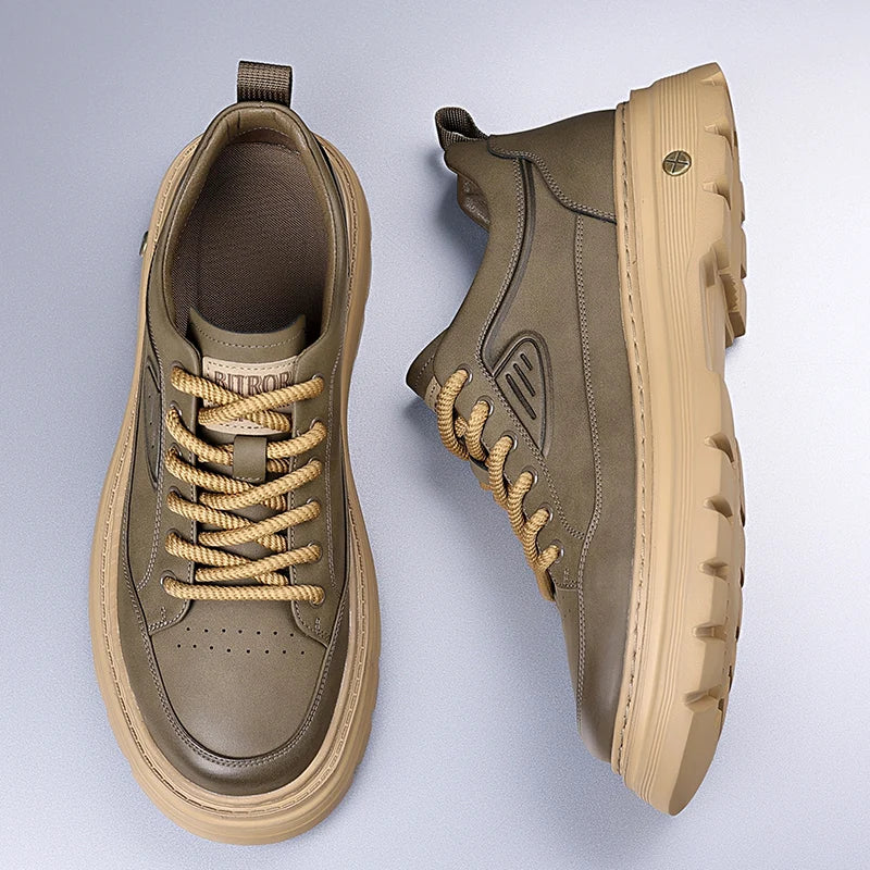 Casual Trendy High-Quality Thick Bottomed Trendy Street Shoes