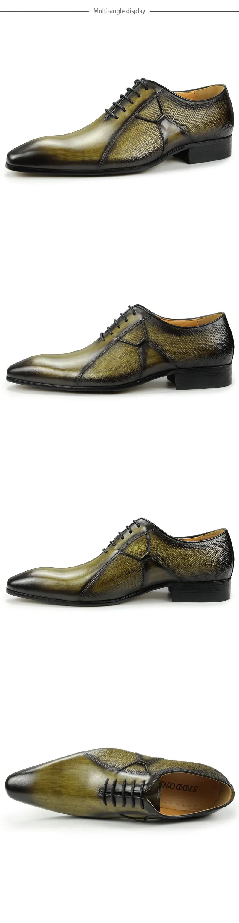 Men's Oxfords Leather Shoes