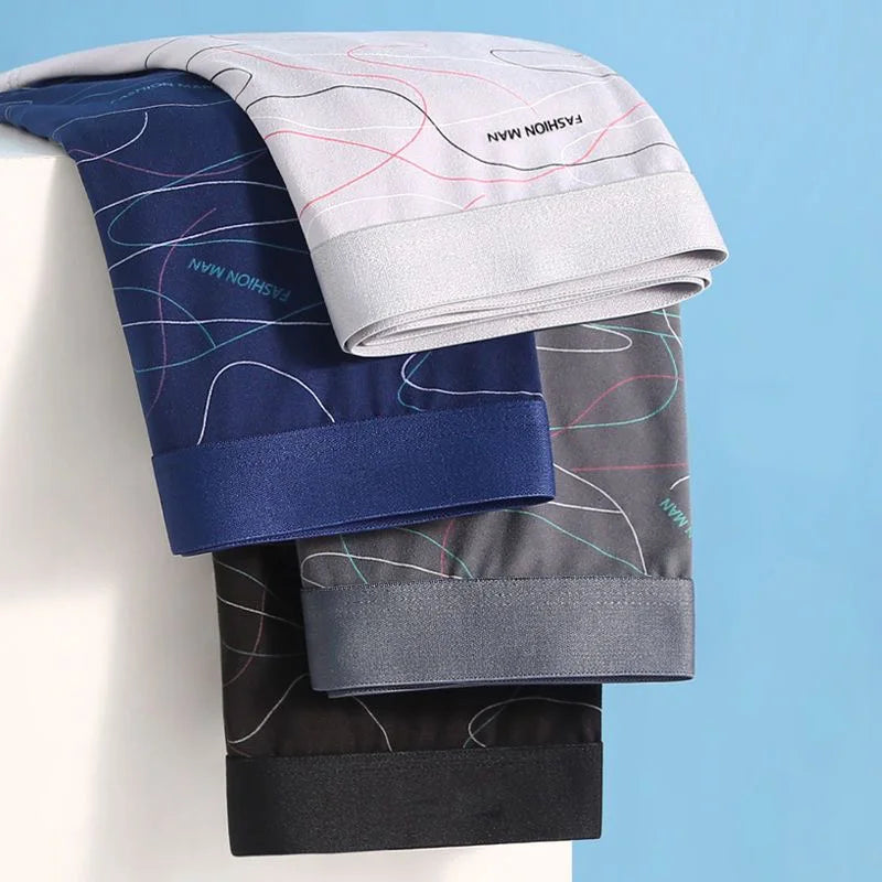 8 Pieces Men Breathable Underwear