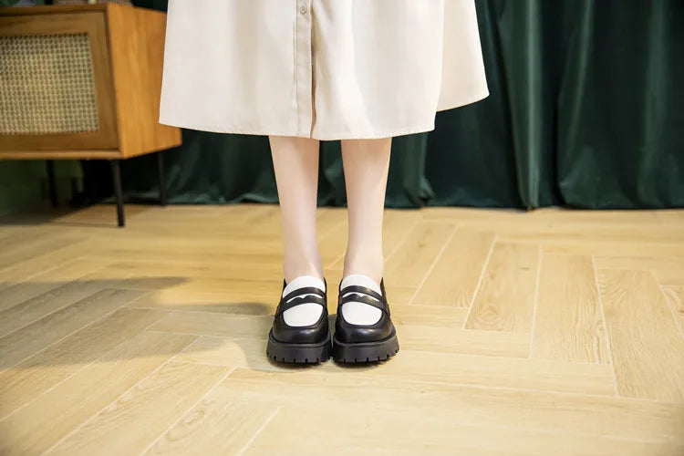 AIYUQI  British Style Genuine Leather Loafer