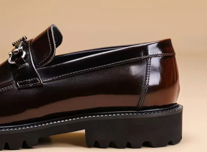 Horse Street Buckle Oxford Shoes