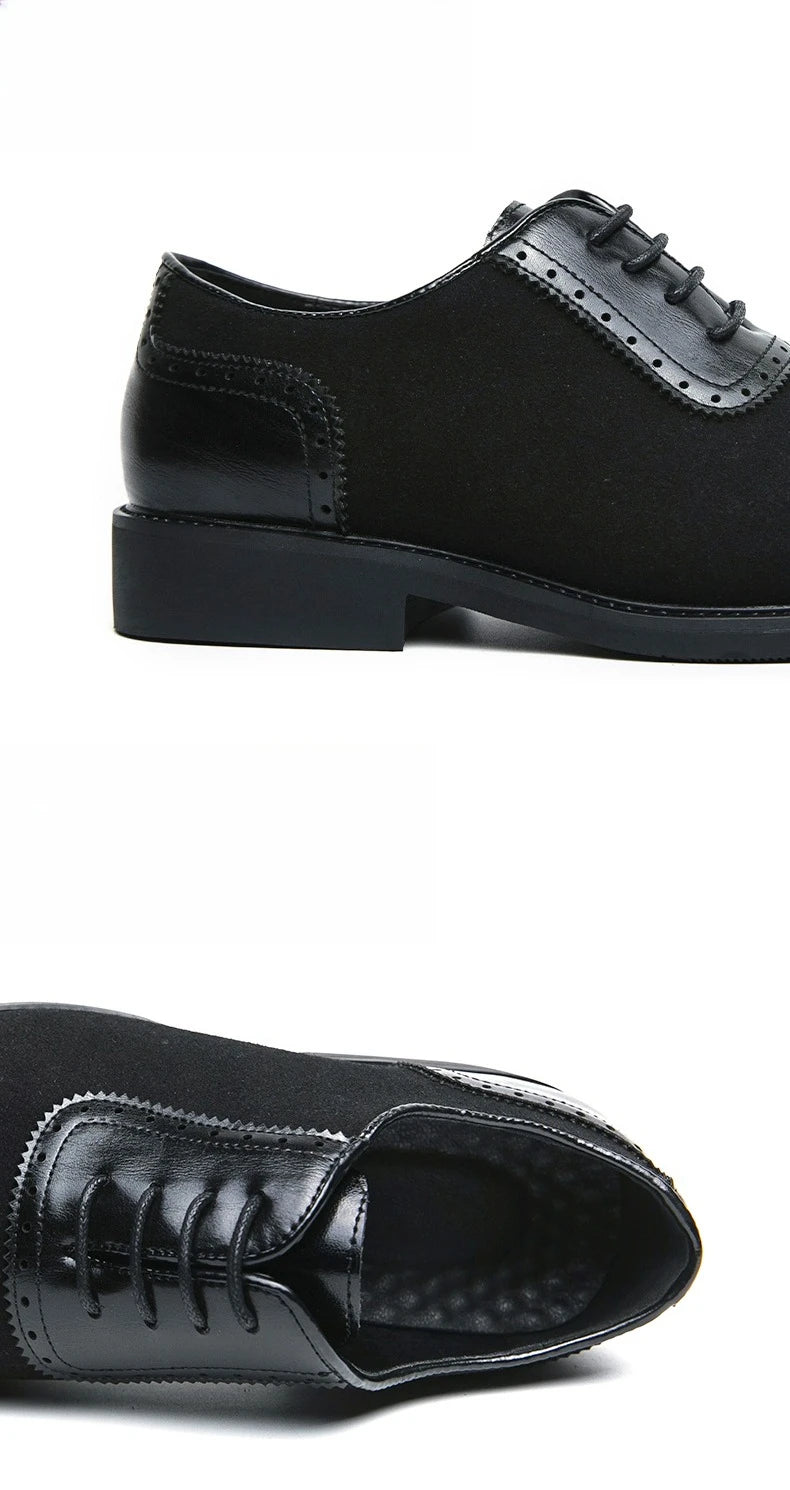 Retro Carved Lace-up Brogue Casual Oxfords