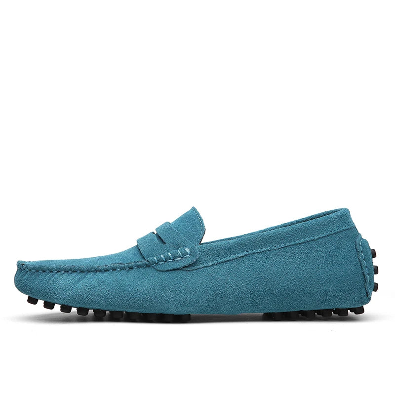 Casual Slip On Leather Loafers