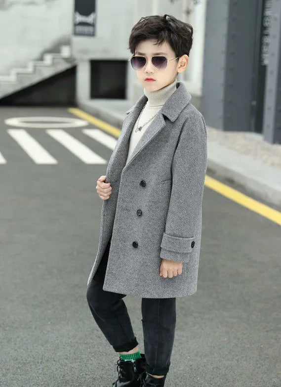 Wool Blend Coat