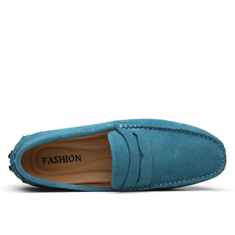 Casual Slip On Leather Loafers