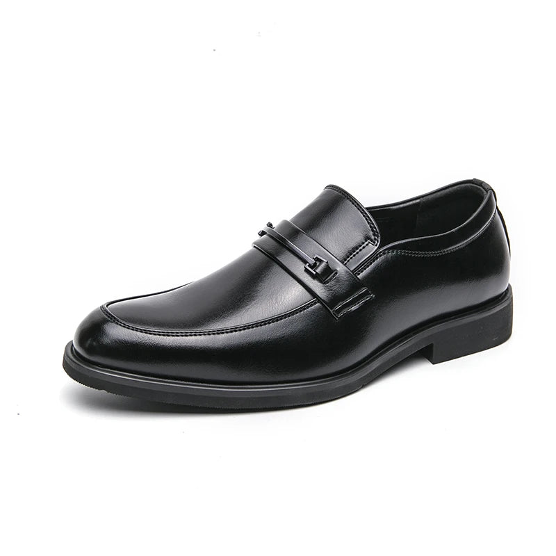 Classic Style Slip On Round Toe Loafers