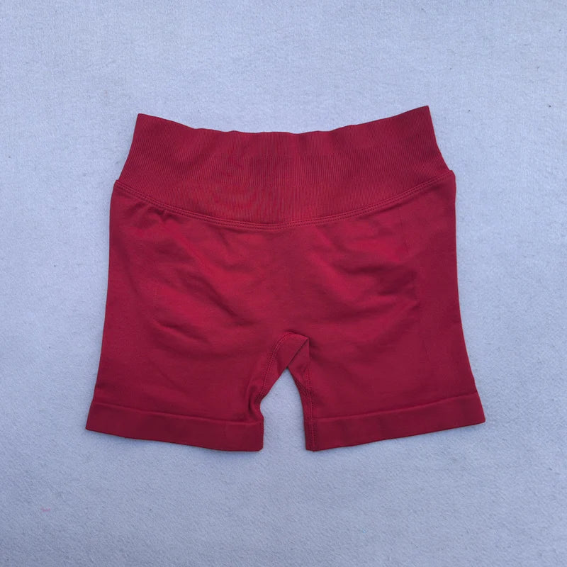 Low Ribbed Band Yoga Shorts