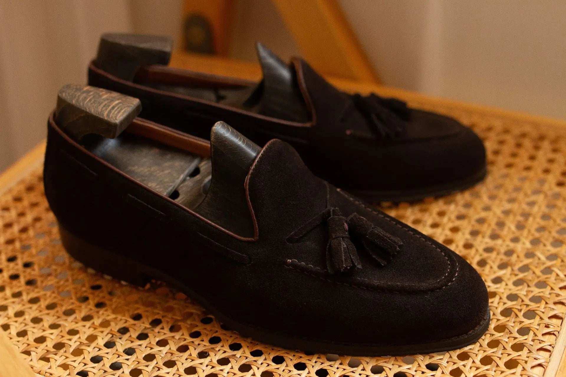 Genuine Leather Loafer Shoes for Men Handmade British Trendy Lazy Casual Shoes New Versatile