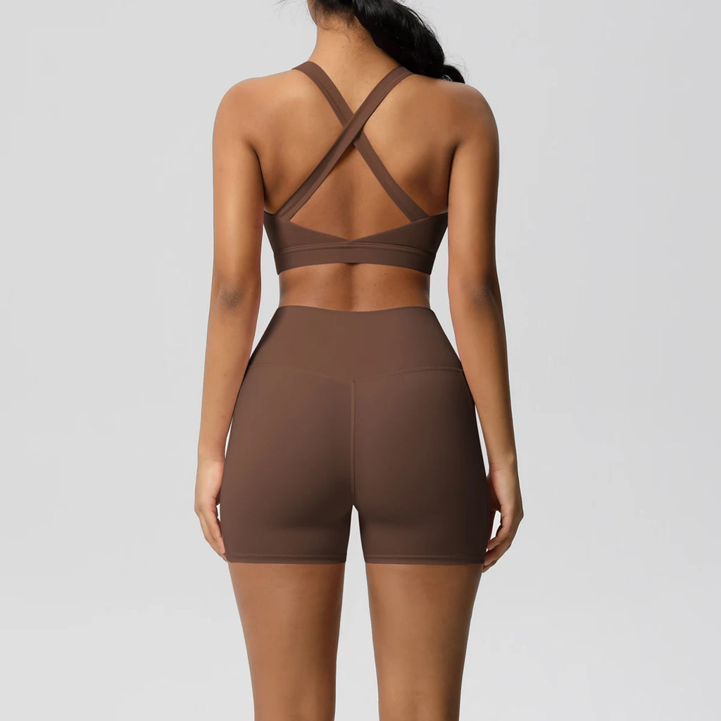 2PCS Sportswear With Pockets Yoga Set