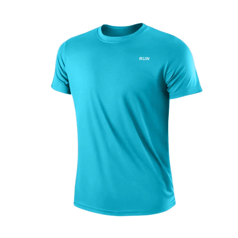 Quick Dry Short Sleeve Round Neck T-Shirt