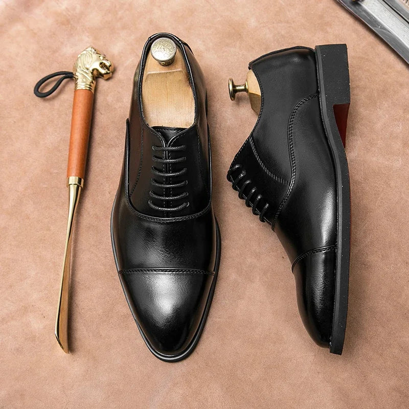 Lace-up Brogue Oxfords