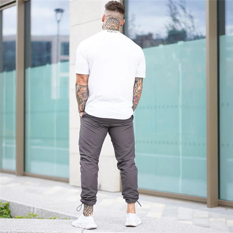Short sleeve Casual Slim Cotton T-shirt