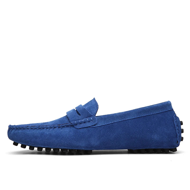 Casual Slip On Leather Loafers