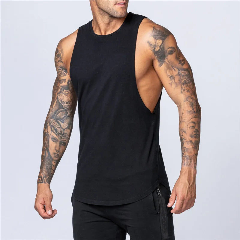 O-Neck Casual Muscle Tank Top