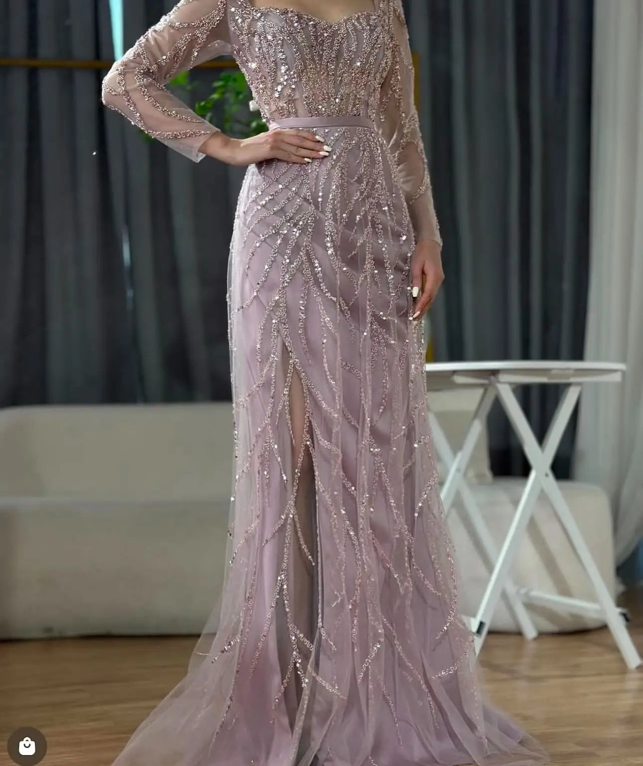 Glamorous Evening Formal Occasion Dress