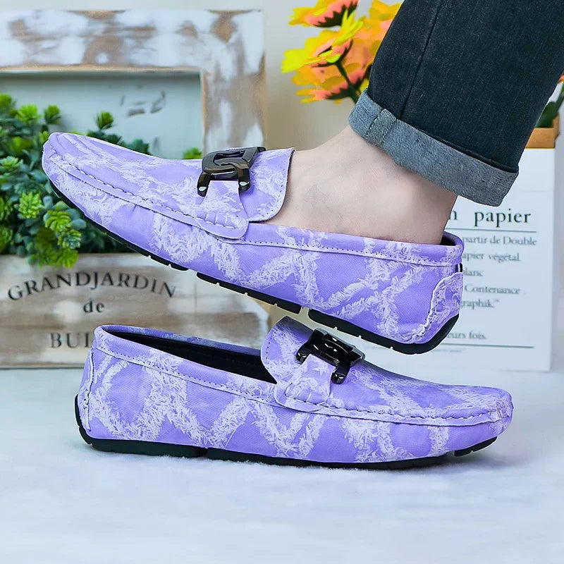 MAEDEF Men Bright Loafers