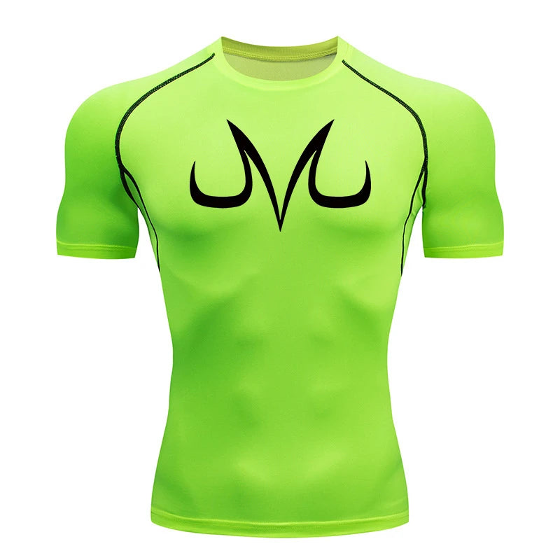 Graphic Short Sleeve Compression Shirts