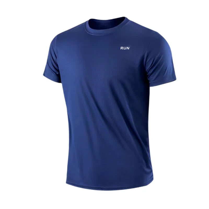 Quick Dry Short Sleeve Round Neck T-Shirt