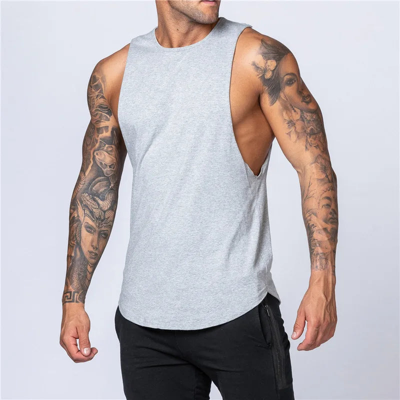 O-Neck Casual Muscle Tank Top
