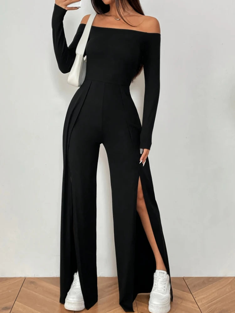 2Pcs Elegant Long Pants, Trousers Set