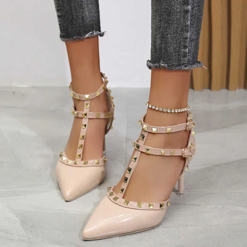 Ladies Pointed Toe High Heels Shoes