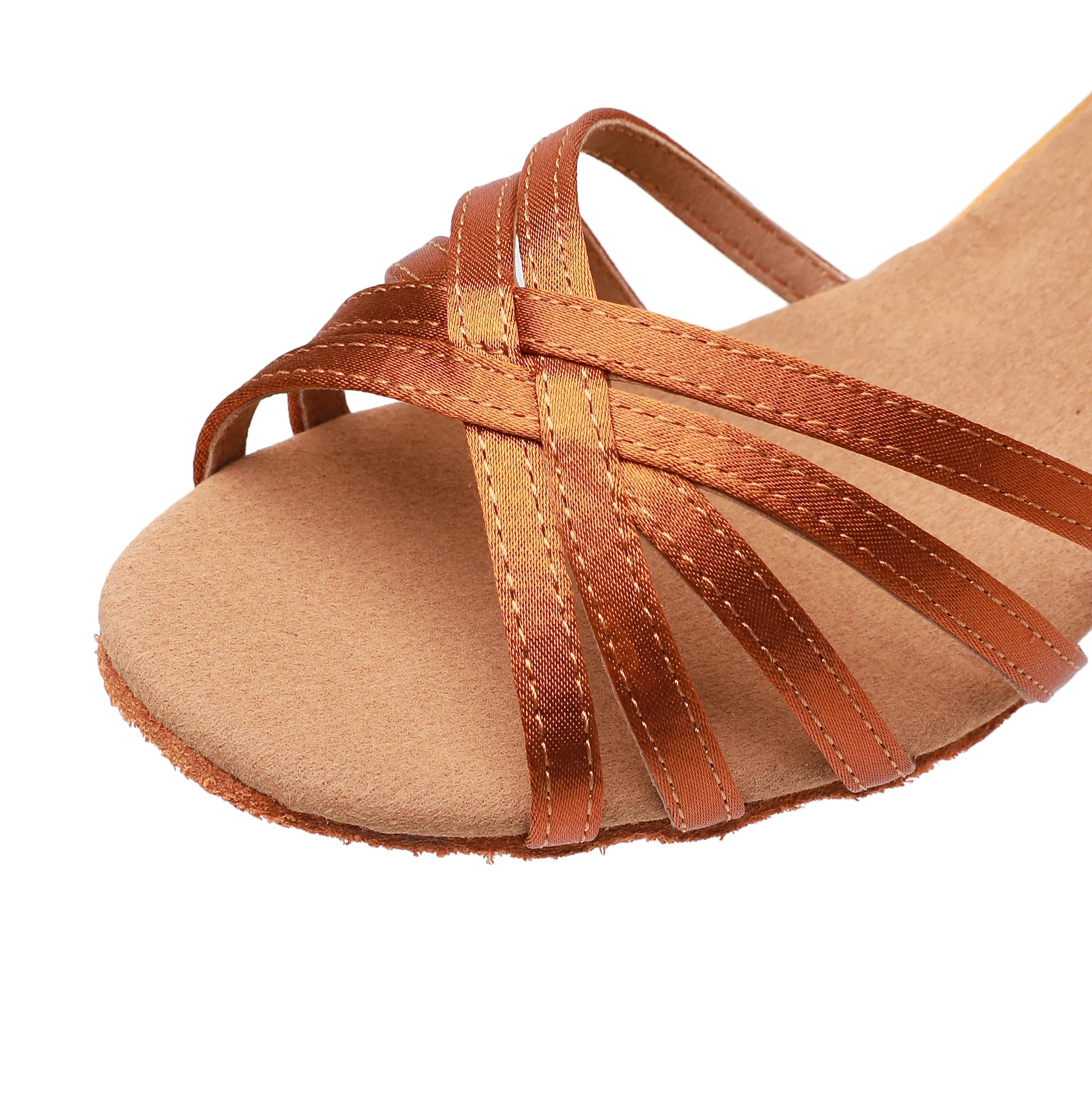 Ladies Suede Soft Sole Jazz Salsa Shoes