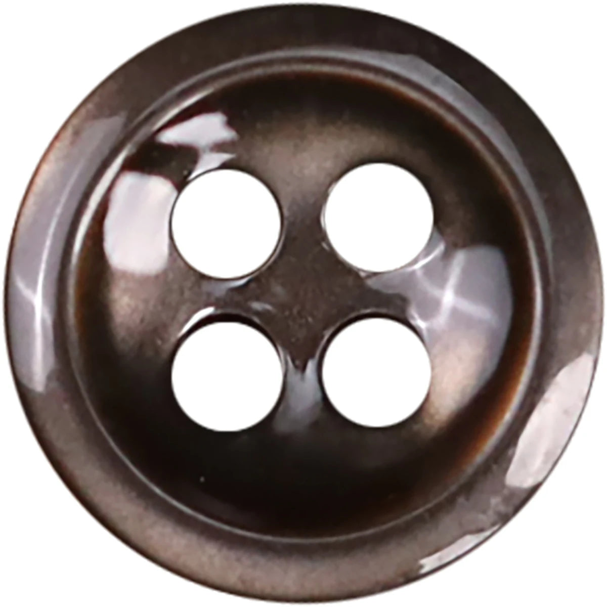 10pcs 11.5mm Black Shell Shirt Buttons