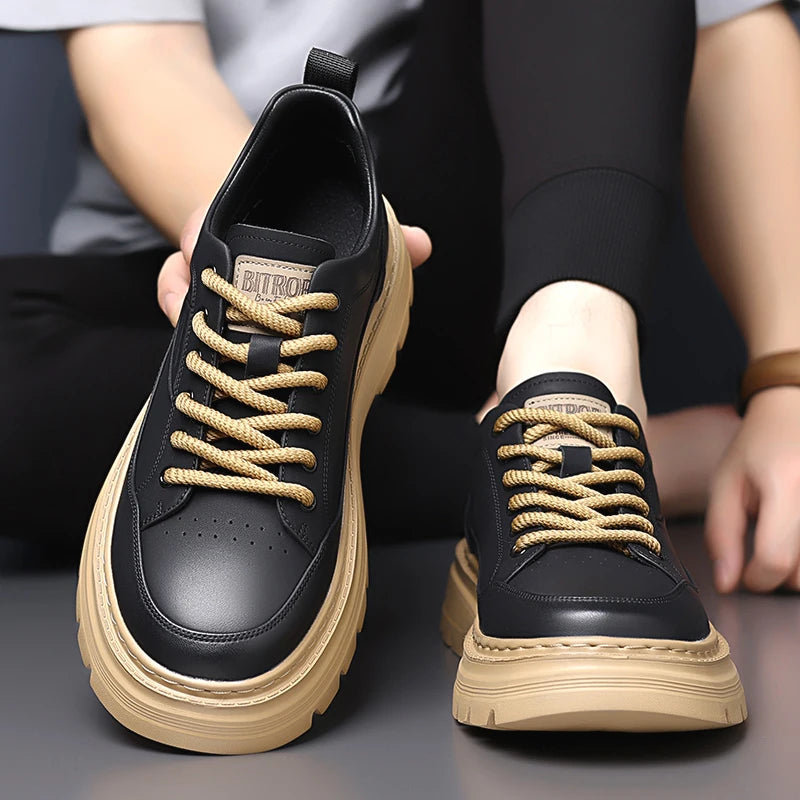 Casual Trendy High-Quality Thick Bottomed Trendy Street Shoes