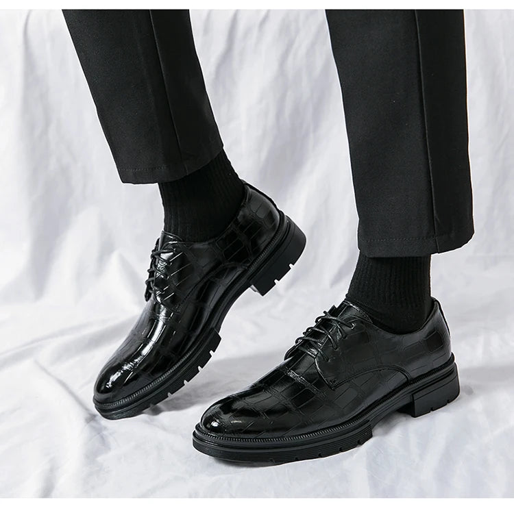 Mens Formal Oxford Italian Dress Shoes