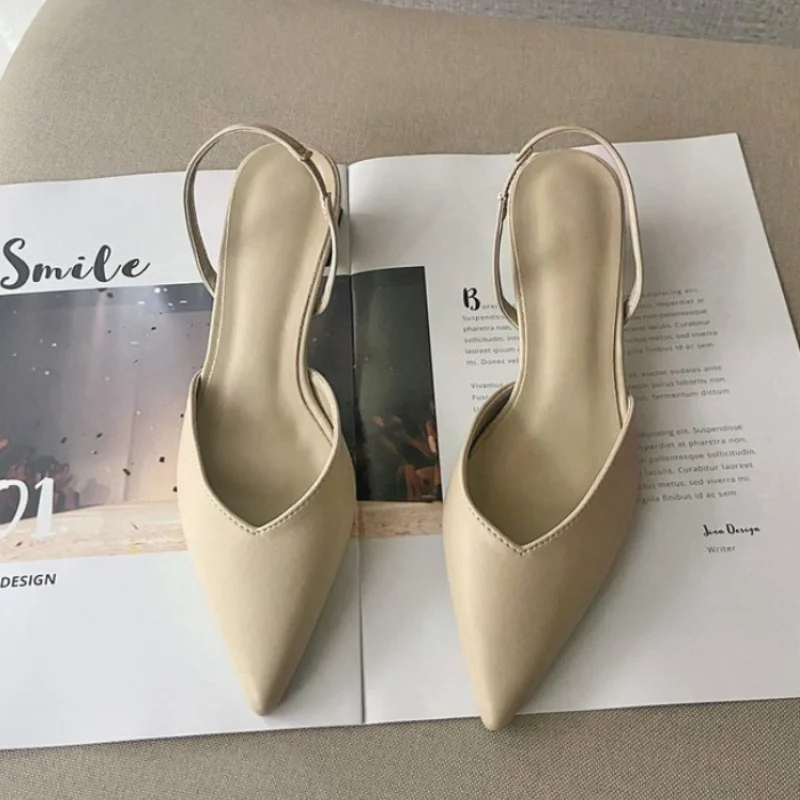 Slingbacks Women's High Shallow Mouth Heels