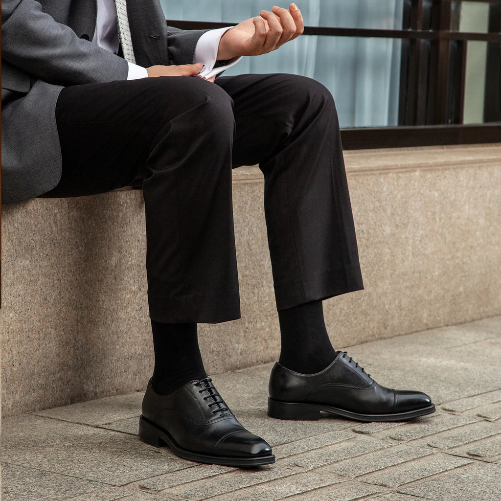 DESAI Genuine Leather Classic Italian Oxfords