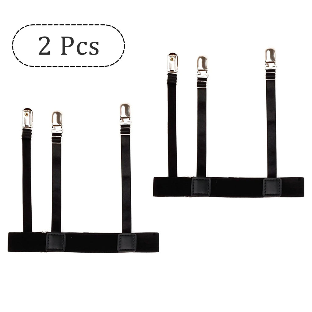 2Pcs Shirt Wrinkle Guards with 3 Clips