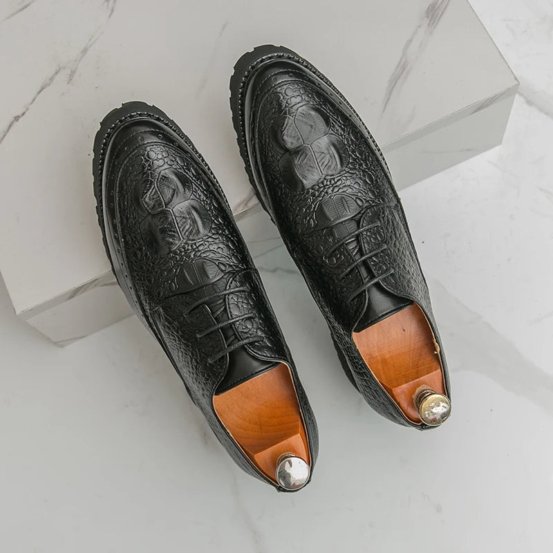 Casual Leather Pointed Toe