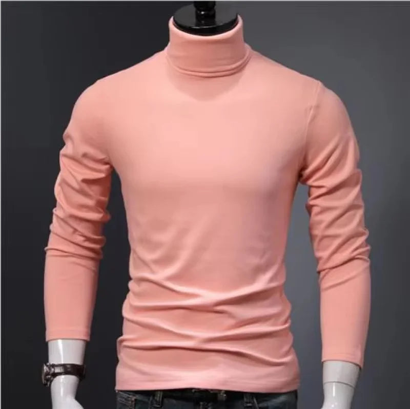 Slim Fit Long Sleeve Turtleneck