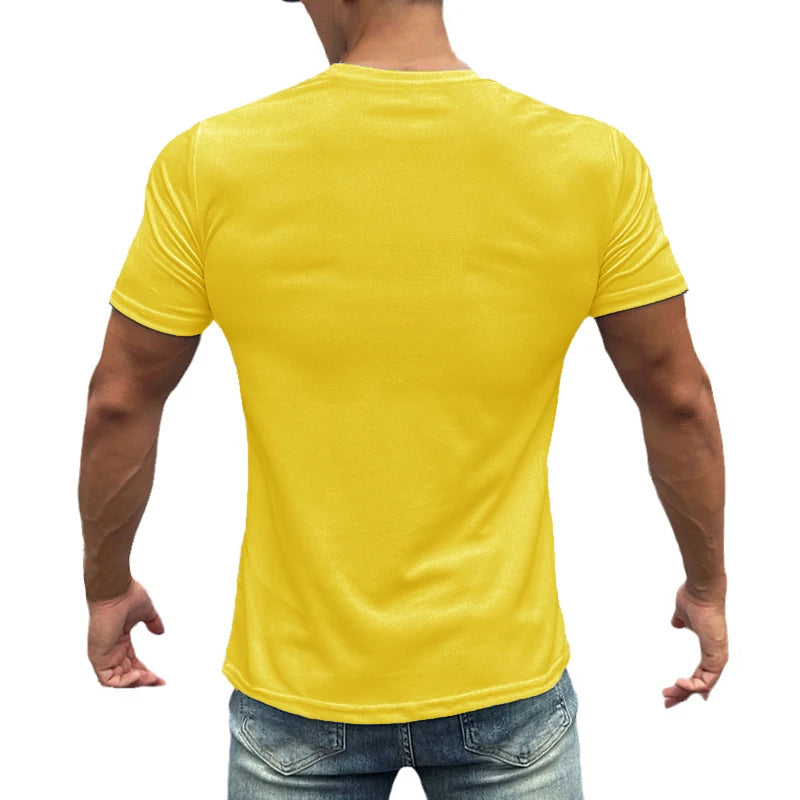 5 Pack Mens Running Shirts