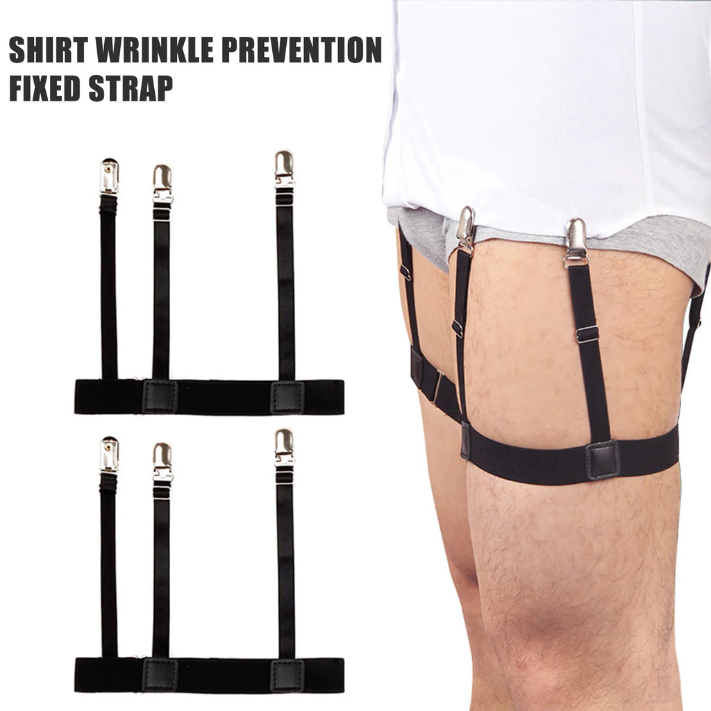 2Pcs Shirt Wrinkle Guards with 3 Clips