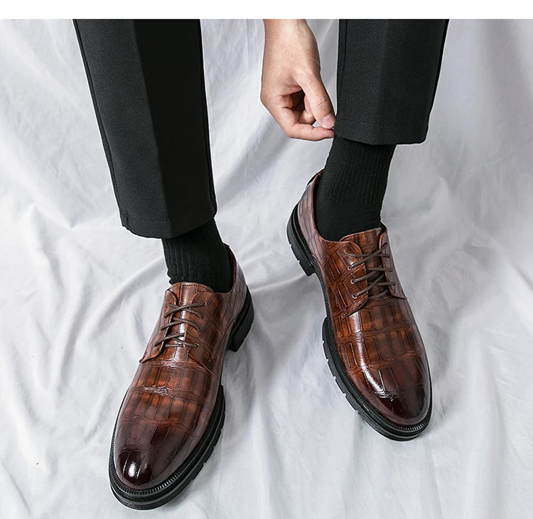 Mens Formal Oxford Italian Dress Shoes