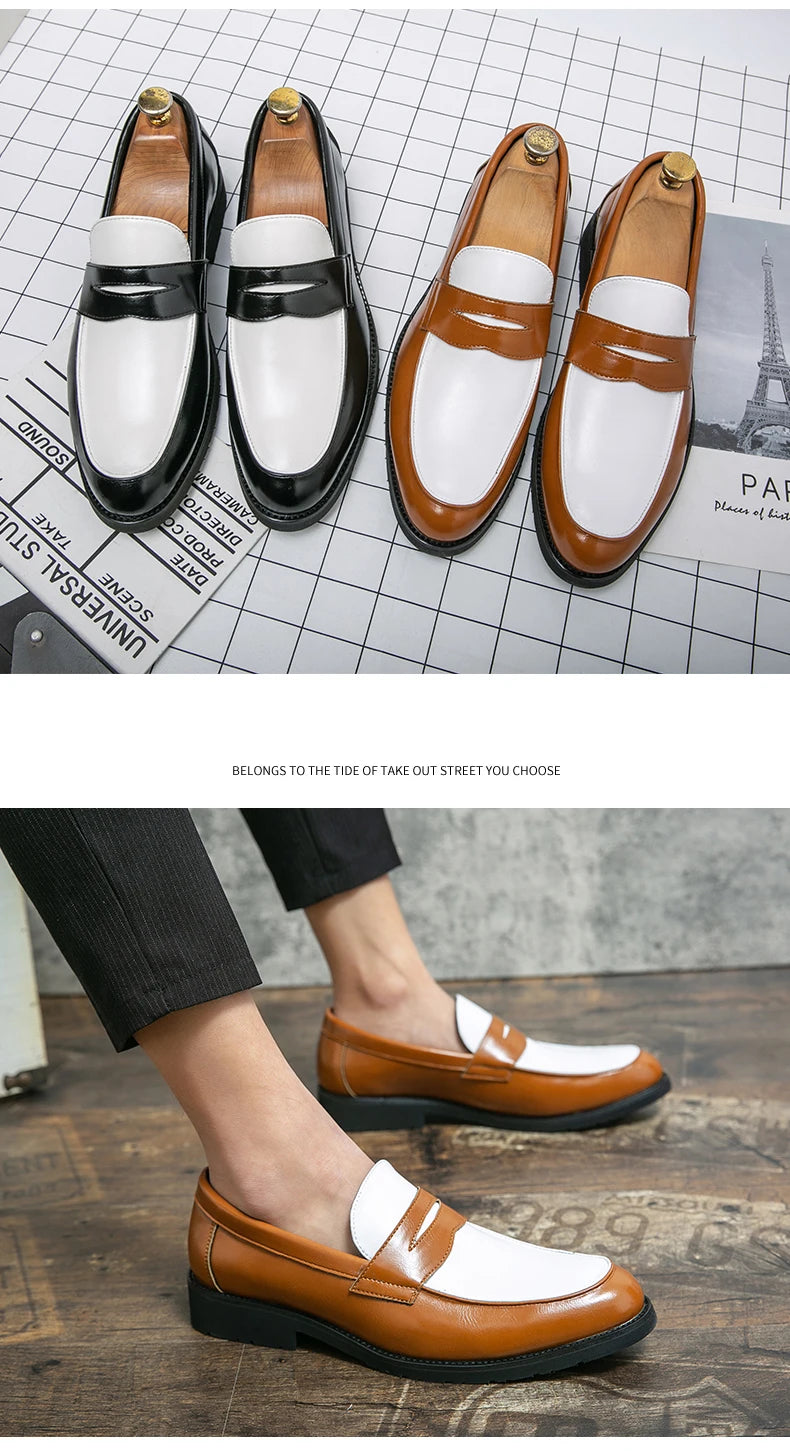 Classic Casual Brogue Loafers