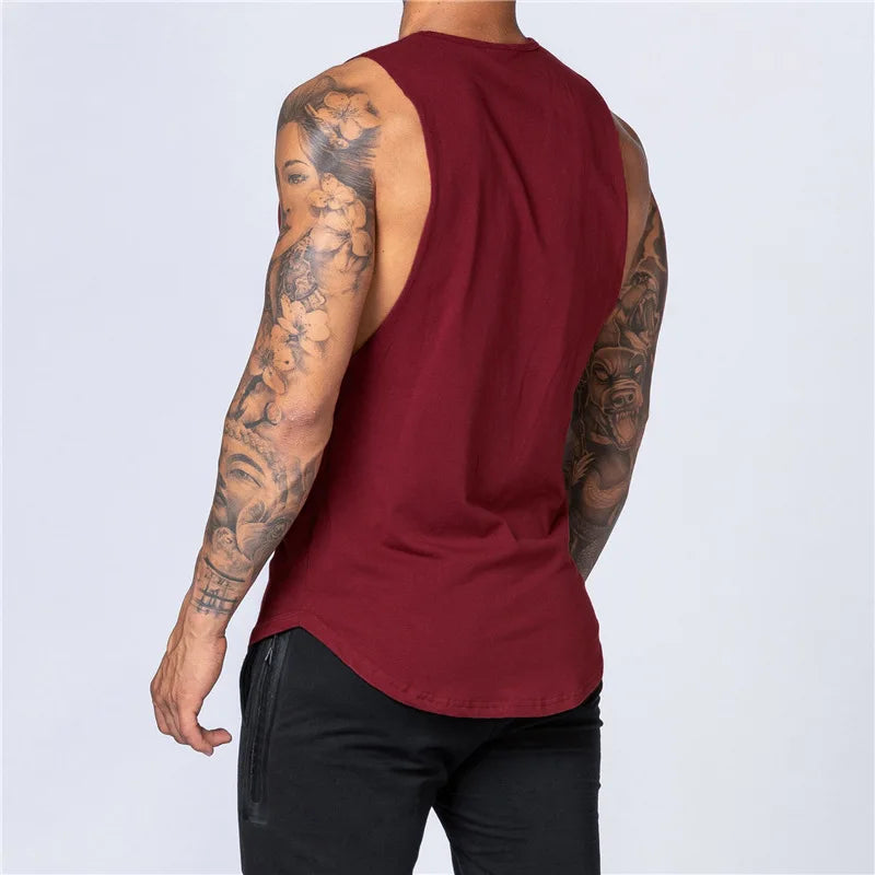 O-Neck Casual Muscle Tank Top