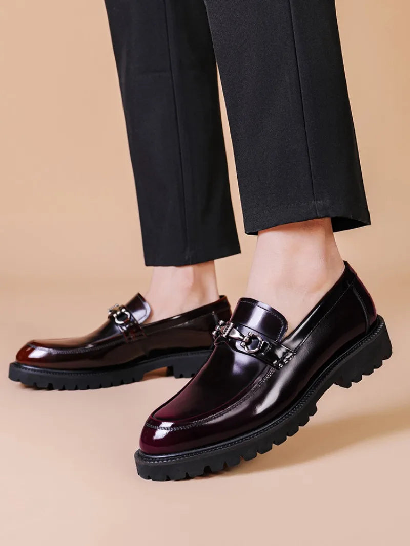 Horse Street Buckle Oxford Shoes