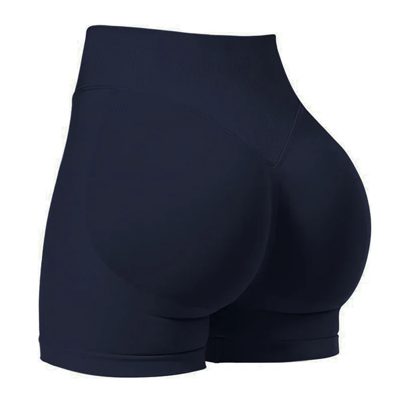 Low Ribbed Band Yoga Shorts