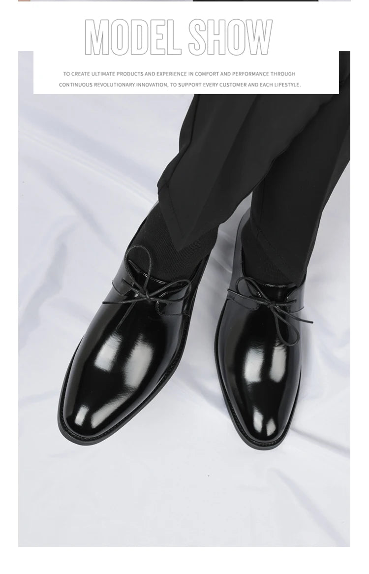 Casual Business Comfortable Pointed Toe Leather Dress Shoes