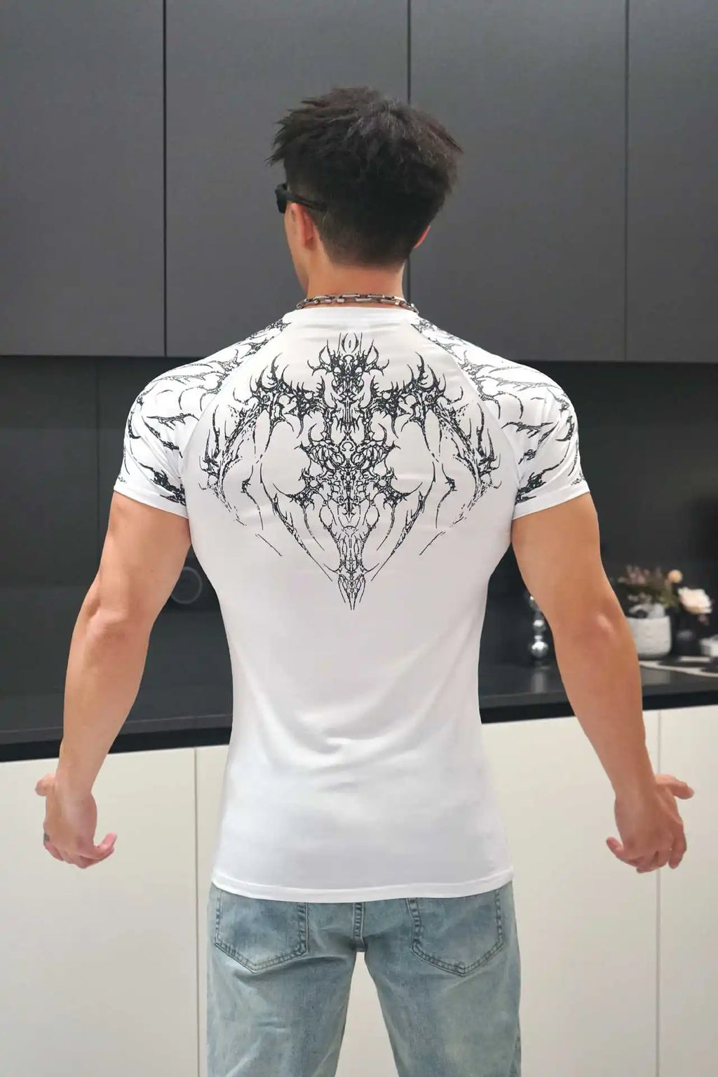 Short Sleeved Fitness Quick Drying Tight T-shirt