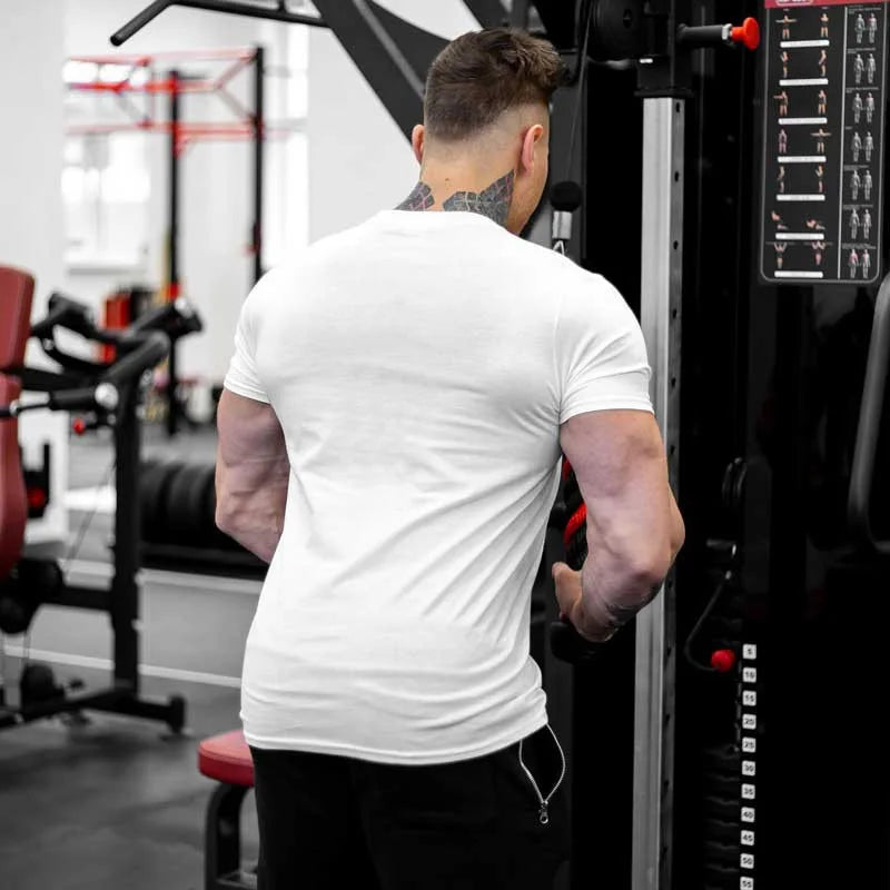 Short Sleeve Slim Printed T-shirt