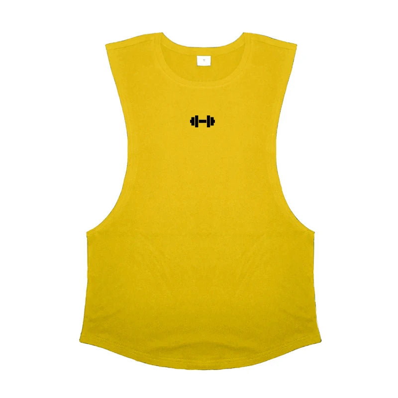Breathable Side Slits Tank Tops