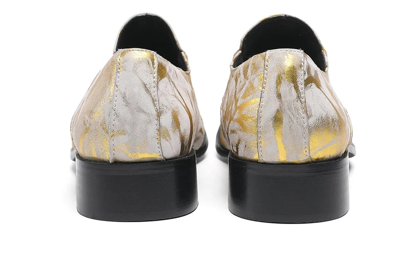 British Style Square Toe Luxury Formal Shoes