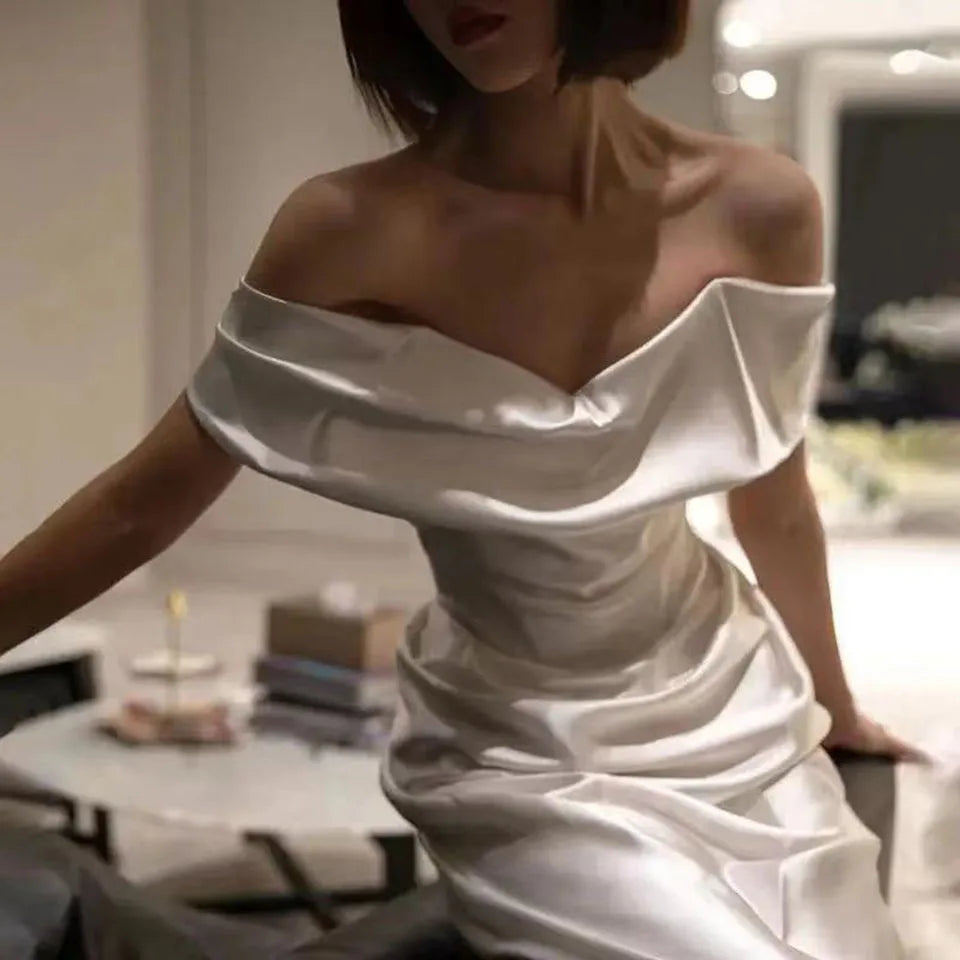 Exquisite Acrylic Evening Dresses