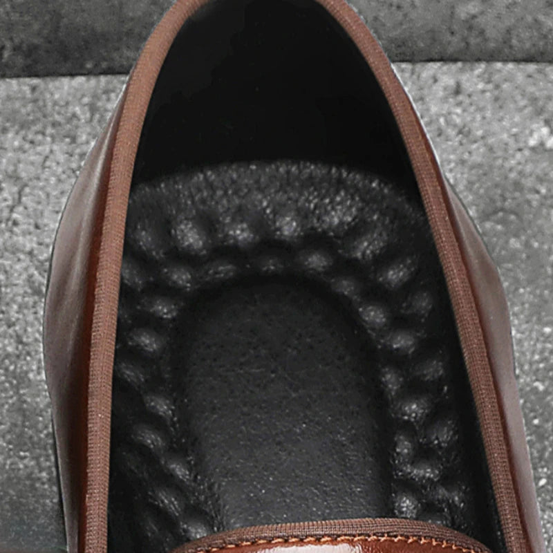 Red Sole Dress Shoes Slip-On Loafers