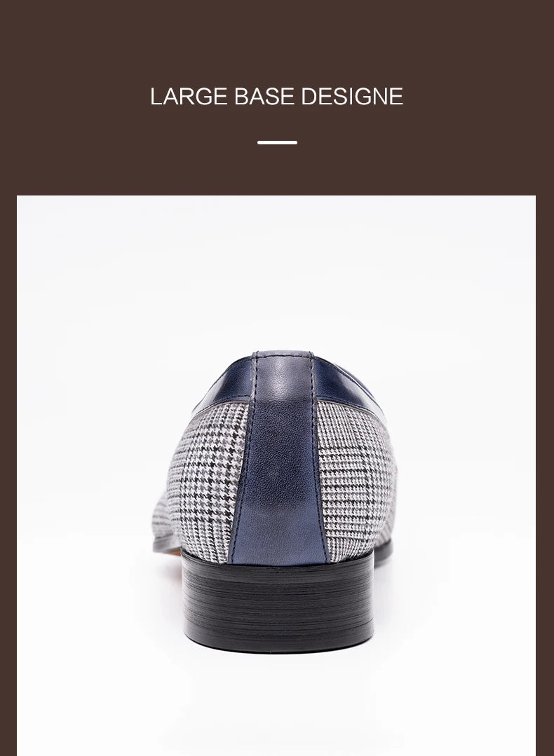 Cotton Fabric Casual Pure Handmade Loafer